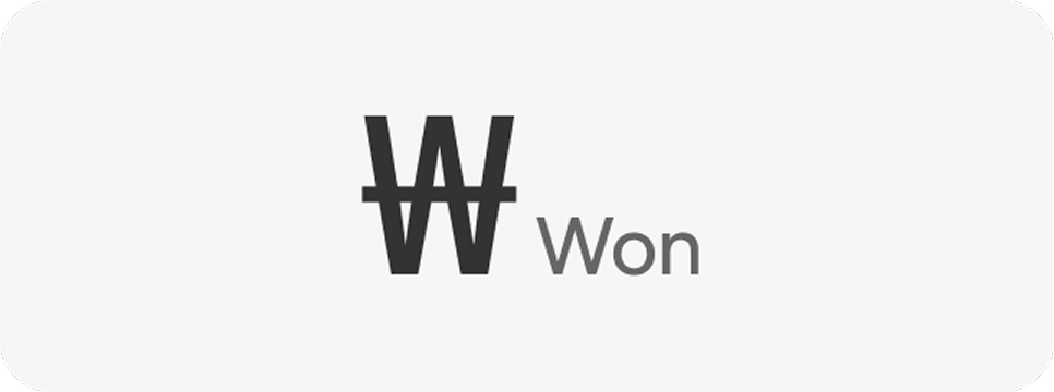 Korean won